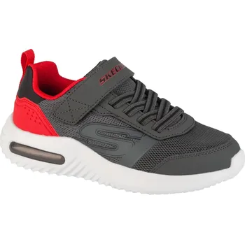 Chlapecké tenisky Tmavě šedé chlapecké teniky Skechers Bounder-Tech - Ultravoid 403723L-CCRD Velikost: 29