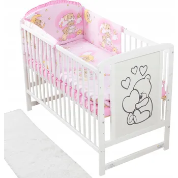 Povlečení Sada povlečení Bello 60 x 120 cm růžová