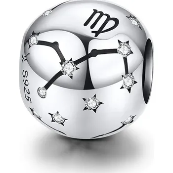 Přívěsek NUBIS® Stříbrný přívěsek korálek znamení zvěrokruhu - B0638-09