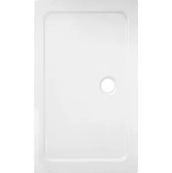 Sprchová vanička BPS-koupelny Obdélníková akrylátová sprchová vanička HYD-OSV-ST05E 120x70 bílá