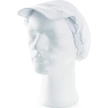 Gastro oděv CXS Nela kuchařská čepice bílá uni