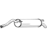 Zadní tlumič výfuku BOSAL 148-341
