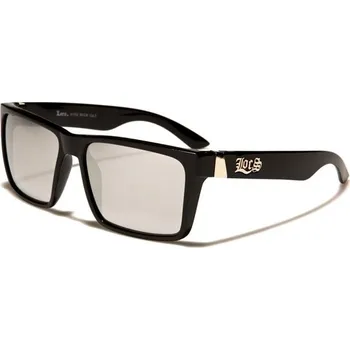 LOCS CLASSIC Pánské zrcadlové sluneční brýle Stříbrné Olympic eyewear LOC91102s1
