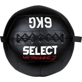 Fotbalová tréninková pomůcka Těžký míč Select Gymball 6 kg černá Váha: 6 kg