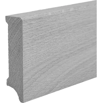 soklová lišta Esco Soklová dřevěná lišta Model 2 (v dekoru podlahy) Výška lišty: 45mm