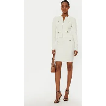 Dámská sukně Marciano Guess Pouzdrová sukně 4BGD01 5661Z Bílá Slim Fit M