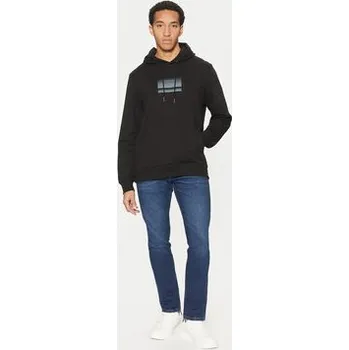 Pánská mikina Calvin Klein Mikina Gradient Logo K10K113771 Černá Regular Fit S