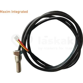 Elektronická stavebnice Maxim Integrated Dallas DS18B20 orig. digitální vodotěsné čidlo teploty 1m Provedení: M10x1