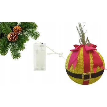 Vánoční dekorace Vánoční Koule ažurová vánoční koule 30 cm 1 ks