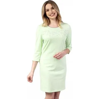 Dámské noční prádlo Dámská noční košile 145/43 REGINA zelená světlá XL
