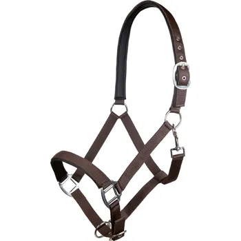 Ohlávka polstrovaná Charming HKM, hnědá, Pony - Hnědá