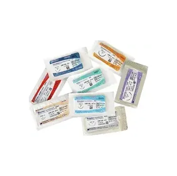 Chirurgická jehla šití chirlac braid.viol. EP1,5 USP 4/0 1x45cm, HR18,24ks