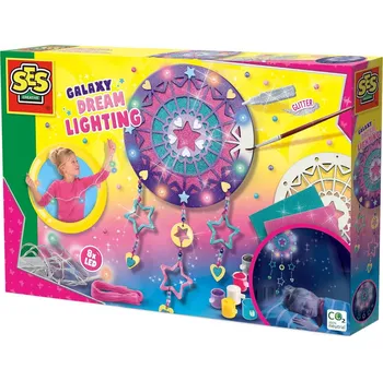 kreativní sada SES CREATIVE Galaxy výroba lapače snů kreativní set na baterie Světlo | 600994