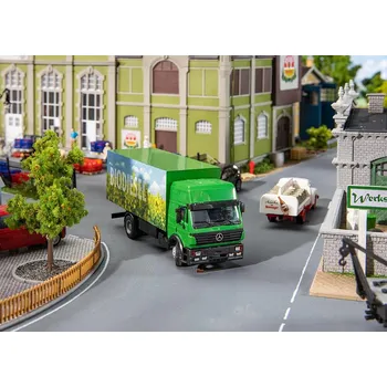 Modelová železnice H0 - CAR SYSTEM LKW MB SK Biodiesel (HERPA) / FALLER 161436