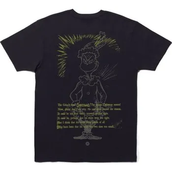 Pánské tričko TRIKO STANCE NORTH OF WHOVILLE - černá - XXL + při osobním odběru 721 Kč