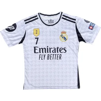 Fotbal Numberoplus Premium dětské fotbalový tričko Real Madrid - Vini JR 7 Velikost: 8-let.(vel.122)