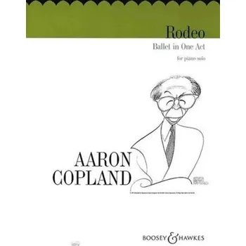 Aaron Copland: Rodeo - Ballet in one act (noty na klavír)