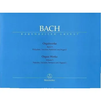 J.S. Bach: Organ Works 5 (noty na varhany)