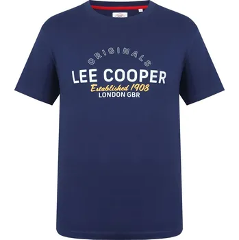 Pánské oblečení Tričko Lee Cooper Navy 1032202 L