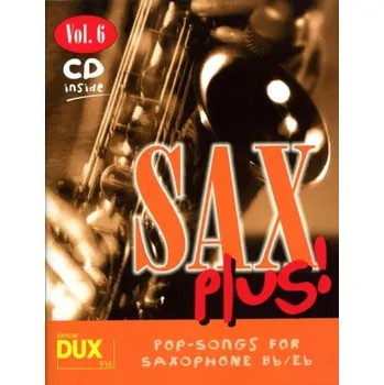 Sax Plus! Vol. 6 (noty na alt/tenorsaxofon)(+audio)