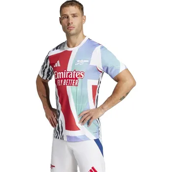 Pánské oblečení adidas Arsenal Pre Match Shirt 2024 2025 Adults Better Scarlet S