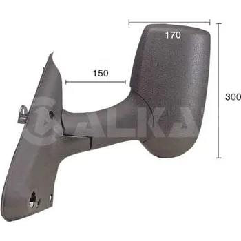 Auto zrcátko Vnější zpětné zrcátko ALKAR 9237960