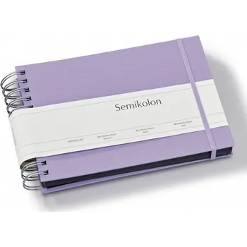 Fotoalbum Mini Mucho Album black lilac silk