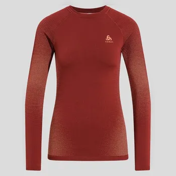 Dámské termoprádlo Odlo funkční triko BL TOP crew neck l/s PERFORMANCE WARM EC 2023/2024 XS Dámské