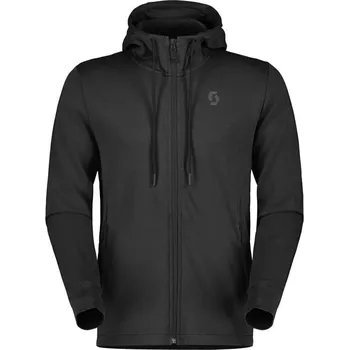 Dámská mikina SCOTT mikina s kapucí Tech Zip 2025 Černá XXL Pánské