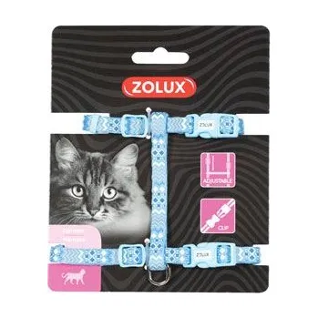 Postroj Kočka Ethnic nylon modrý Zolux