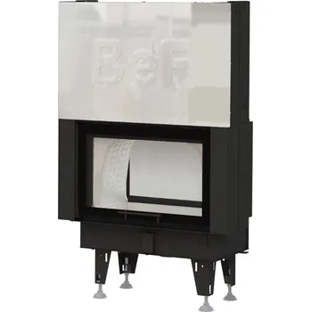 Krbová vložka BEF Home s.r.o. BEF HOME TWIN V 8 N AQUATIC II krbová vložka 14,5kW, s výměníkem, černá