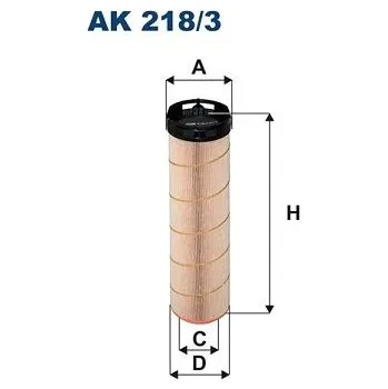 Vzduchový filtr Vzduchový filtr FILTRON AK 218/3