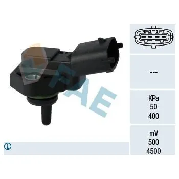 Čidlo automobilu Senzor tlaku sacího potrubí FAE 15095