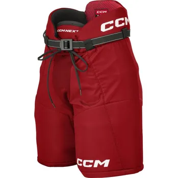 Hokejové kalhoty Kalhoty CCM Next YTH, červená, Dětská, L CCM