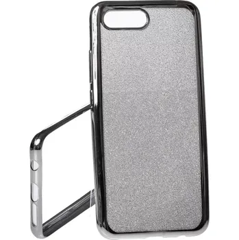 Pouzdro na mobilní telefon Pouzdro Glitter Case Elektro Honor 10 Stříbrné