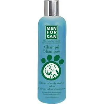 Kosmetika pro psa Menforsan Šampon proti zápachu s pudrovou vůní 300ml