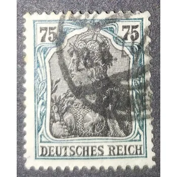 Sběratelství Známka Německo, Reich, 75Pfg., Mi.104#