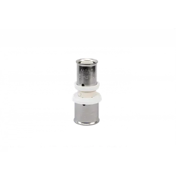 Stavebniny Herz Spojka redukovaná, P/PPSU Dimenze: 20-16, #R602001: Spojka redukovaná 20-16, P/PPSU, TH lisovací profil /8602001/