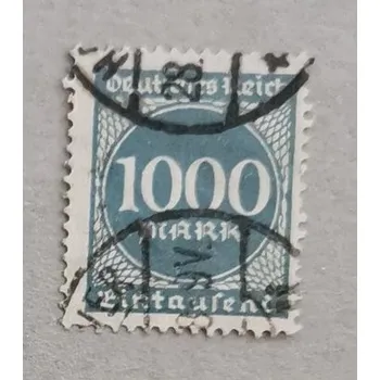 Sběratelství Známka Německo, Reich, 1000Mk., Mi.273#