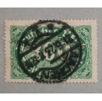 Sběratelství Známka Německo, Reich, 300Mk., Mi.221#