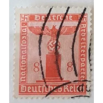 Sběratelství Známka Německo, Reich, 8Pfg., Mi.149#