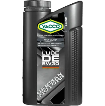Autodíl Motorový olej YACCO Lube DE 5W-30, 1L