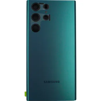 Náhradní kryt pro mobilní telefon Náhradní dil pro Samsung S908 Galaxy S22 Ultra - Kryt Baterie Green / Zelená (Service Pack)