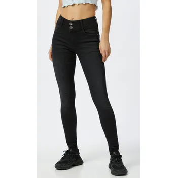 Dámské džíny Dámské prodloužené džíny AMAZING černé velikost: 34, délka: "34"