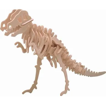 3D puzzle Woodcraft construction kit Woodcraft Dřevěné 3D puzzle Velký Tyranosaurus