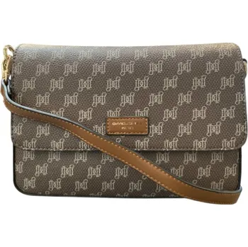 Kabelka David Jones sportovně-elegantní crossbody taška hnědá CH21094 cognac