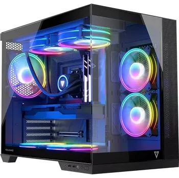 PC skříň Modecom Volcano Panorama Apex ARGB 7F AT-PANORAMA-7F-ARGB-10-000000-0002