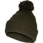 Čepice s bambulí pletená Bobble Hat olive drab