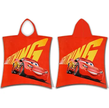 Pončo Cars McQueen 50x115 cm