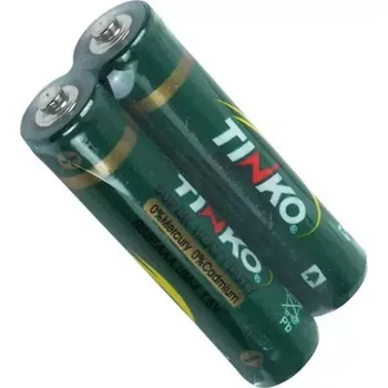 Článková baterie TINKO zinková baterie AAA/R03 1,5V 2ks, s dlouhou životností a vysokou kapacitou